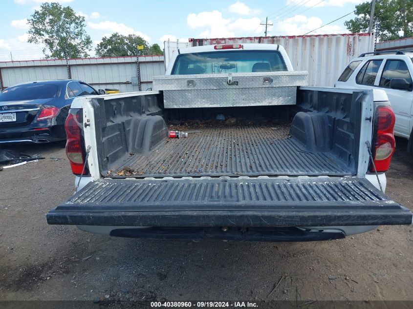 2005 Chevrolet Silverado 1500 Work Truck VIN: 1GCEC14X95Z234554 Lot: 40380960