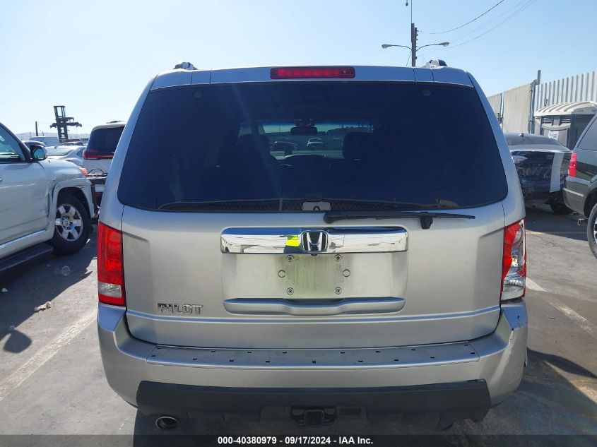 2010 Honda Pilot Ex-L VIN: 5FNYF3H54AB004526 Lot: 40380979