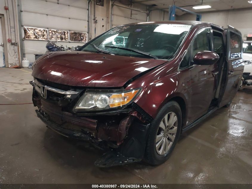 2015 Honda Odyssey Ex VIN: 5FNRL5H43FB105631 Lot: 40380987