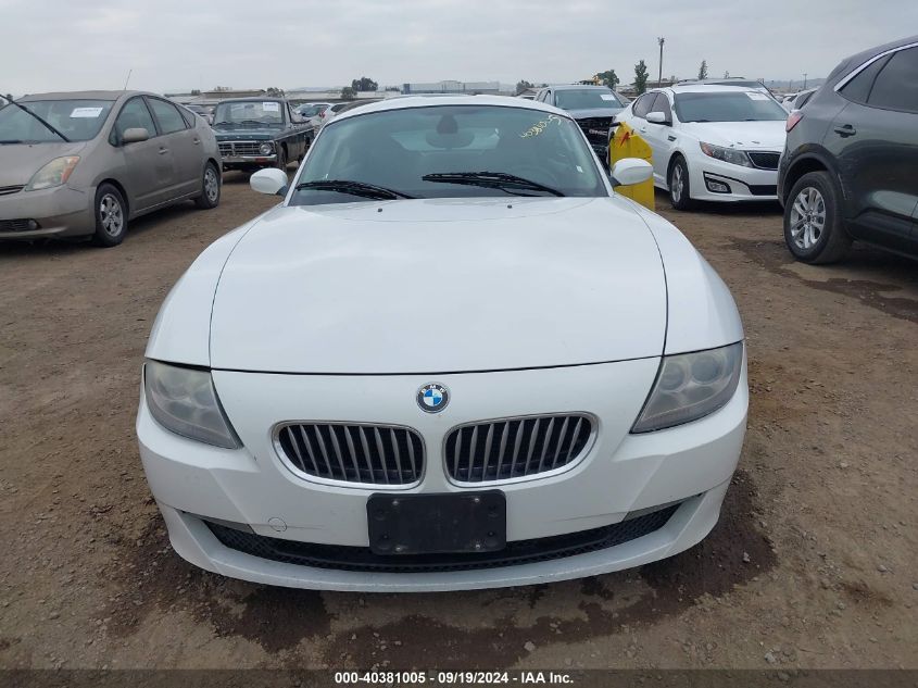 2008 BMW Z4 3.0Si VIN: 4USDU53548LF77969 Lot: 40381005