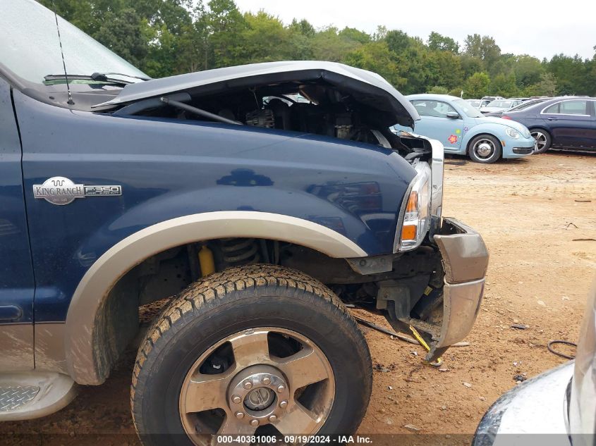 2006 Ford F-350 King Ranch/Lariat/Xl/Xlt VIN: 1FTWW31P26ED75762 Lot: 40381006