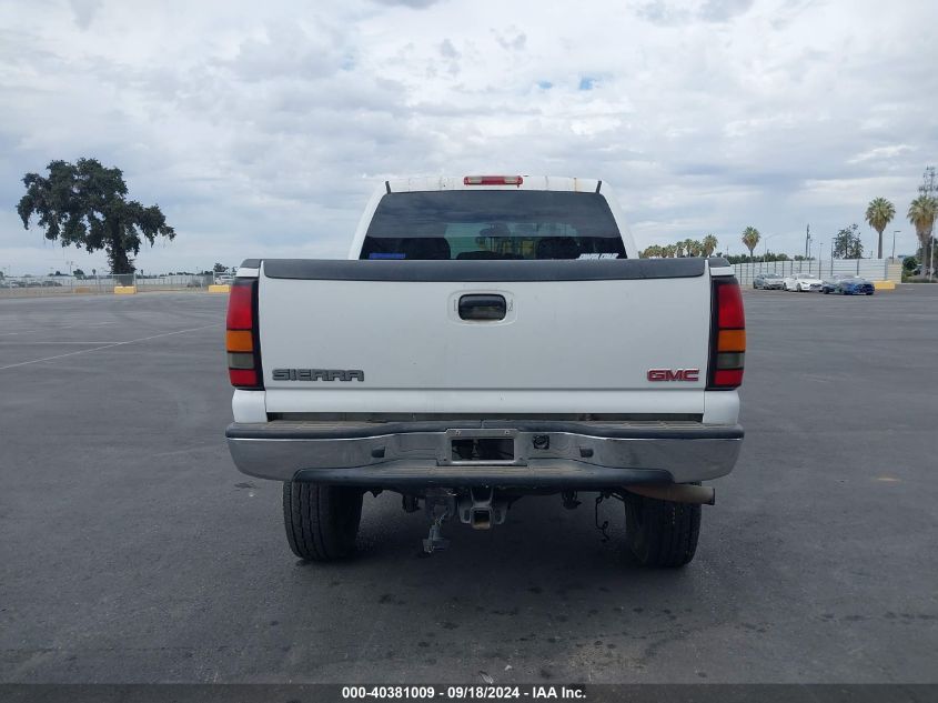 2005 GMC Sierra 1500 Sle VIN: 2GTEK13T051163593 Lot: 40381009