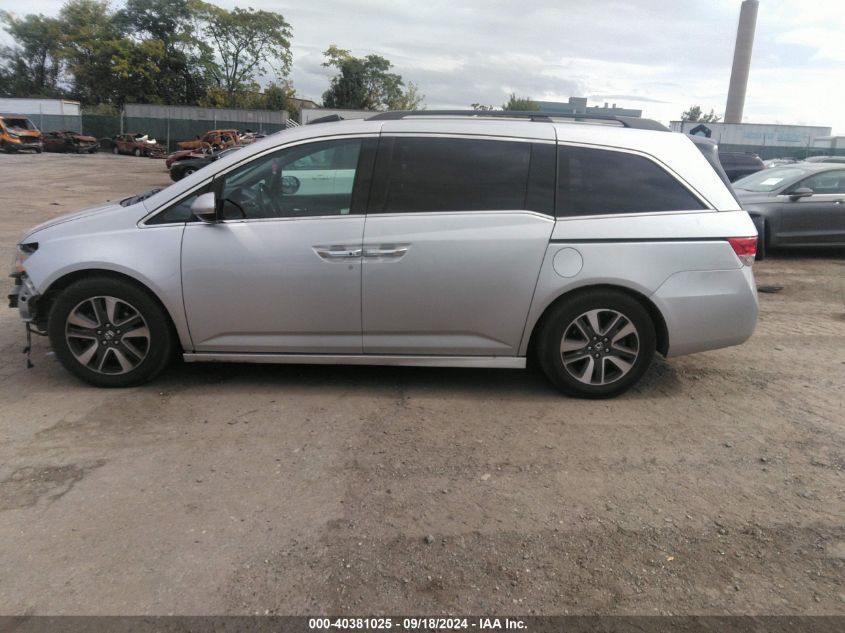 2014 Honda Odyssey Touring/Touring Elite VIN: 5FNRL5H99EB067249 Lot: 40381025