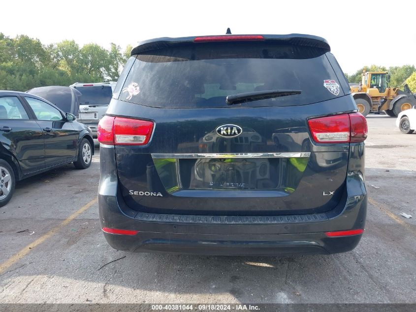 2016 Kia Sedona Lx VIN: KNDMB5C15G6129422 Lot: 40381044