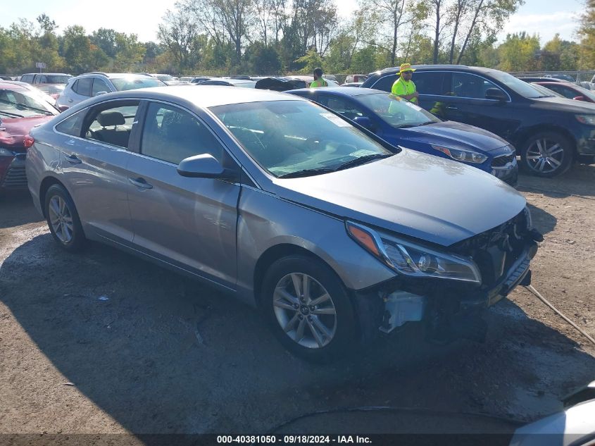 2016 Hyundai Sonata Se VIN: 5NPE24AF5GH285365 Lot: 40381050