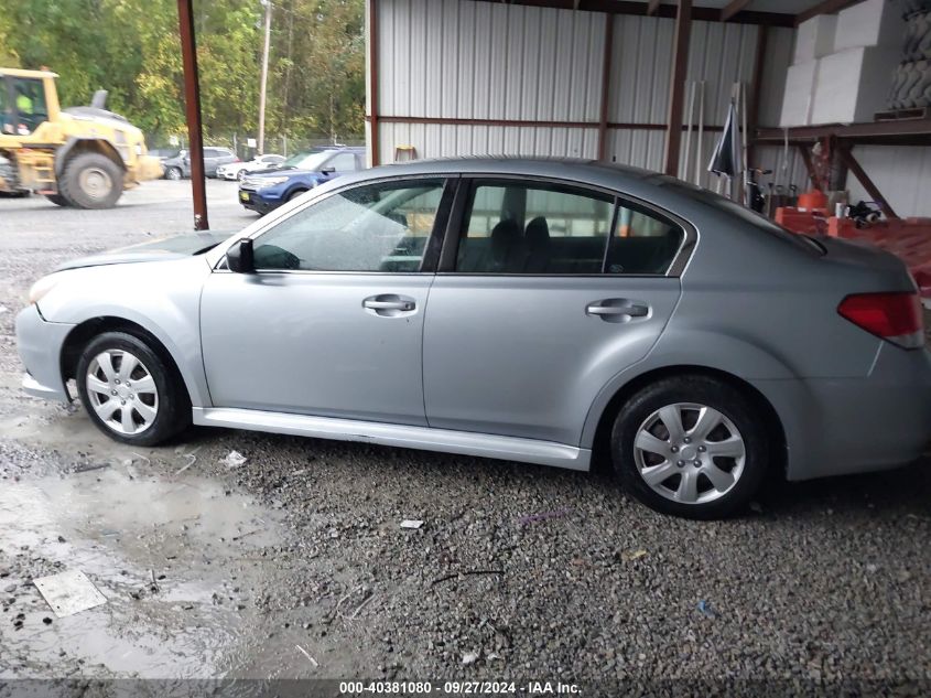 2014 Suba Legacy Manual 2.5I VIN: 4S3BMAA6XE1002720 Lot: 40381080