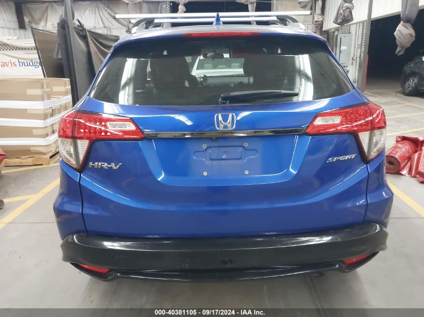 2019 Honda Hr-V Sport VIN: 3CZRU5H14KG710887 Lot: 40381105