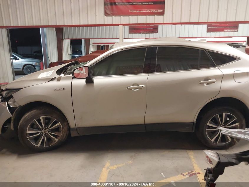 2021 Toyota Venza Le VIN: JTEAAAAH7MJ017370 Lot: 40381107