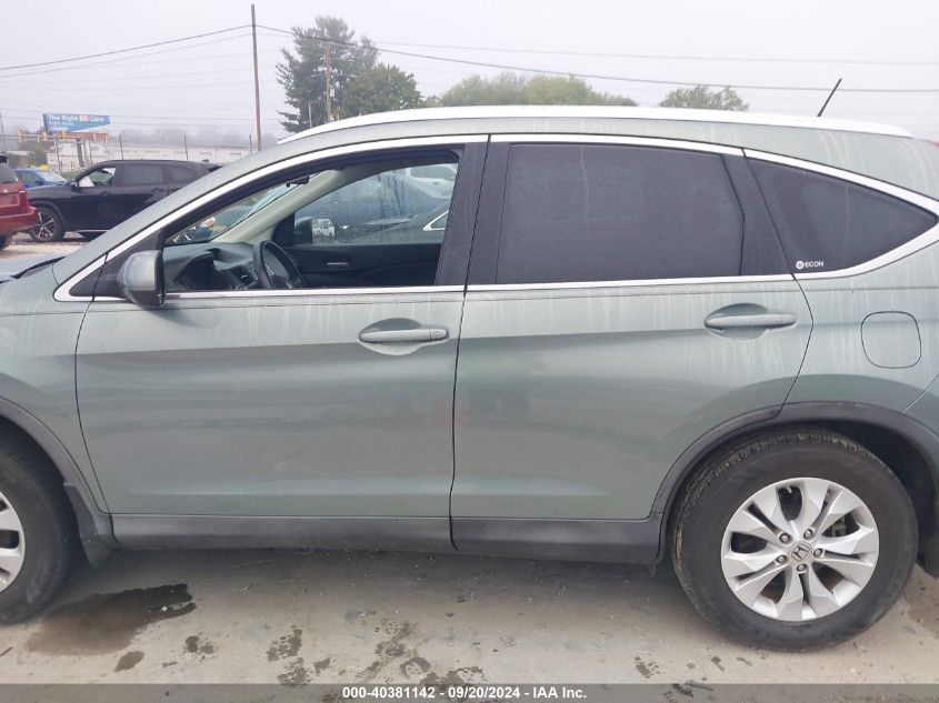 2012 Honda Cr-V Ex-L VIN: 2HKRM4H7XCH605977 Lot: 40381142