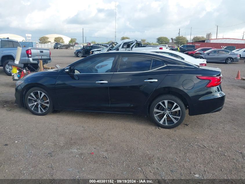 2018 Nissan Maxima 3.5 Sv VIN: 1N4AA6AP0JC389275 Lot: 40381152