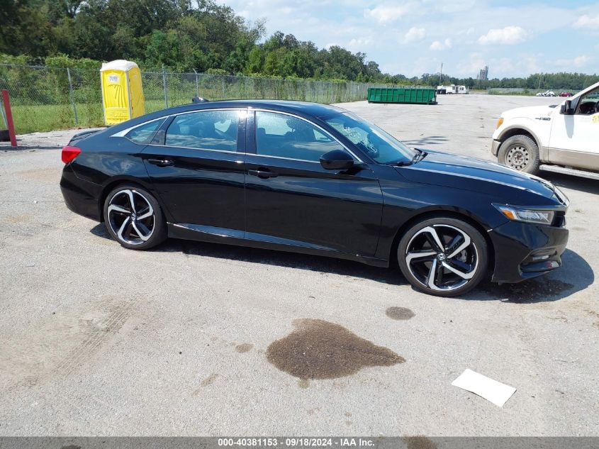 2018 Honda Accord Sport VIN: 1HGCV1F39JA244880 Lot: 40381153