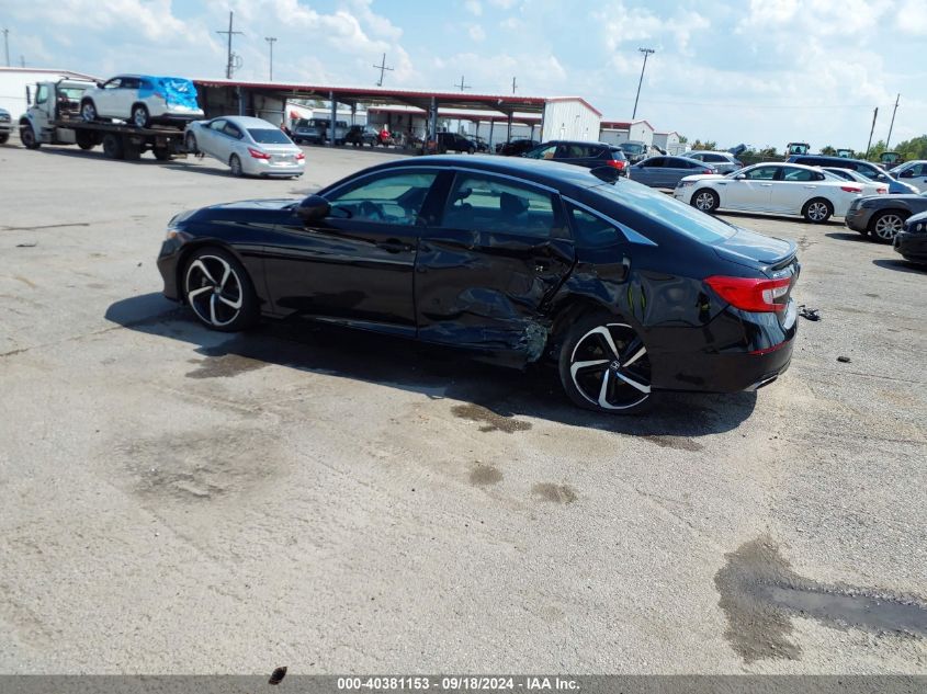 2018 Honda Accord Sport VIN: 1HGCV1F39JA244880 Lot: 40381153