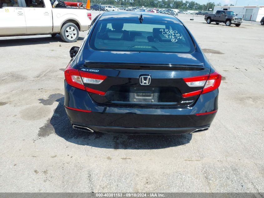 2018 Honda Accord Sport VIN: 1HGCV1F39JA244880 Lot: 40381153