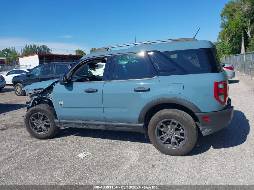 2023 Ford Bronco Sport Big Bend VIN: 3FMCR9B62PRD36490 Lot: 40381154