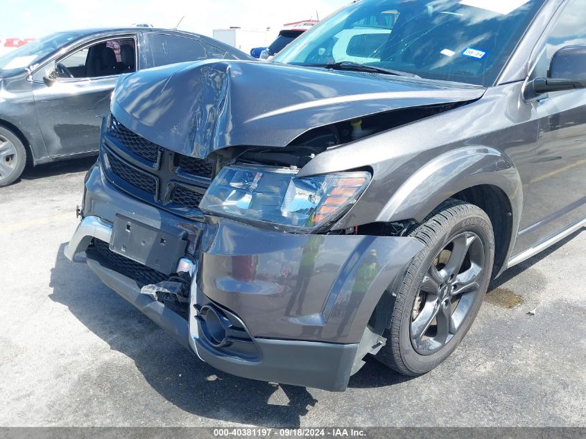 2019 Dodge Journey Crossroad VIN: 3C4PDCGGXKT803654 Lot: 40381197