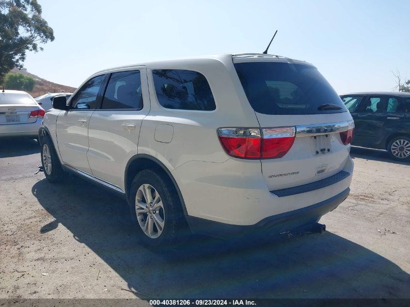 VIN 1C4RDHAGXDC697784 2013 Dodge Durango, Sxt no.3