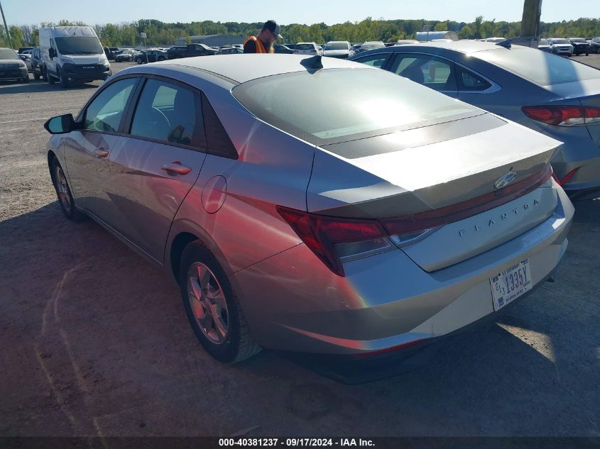 2021 Hyundai Elantra Se VIN: 5NPLL4AG7MH048112 Lot: 40381237