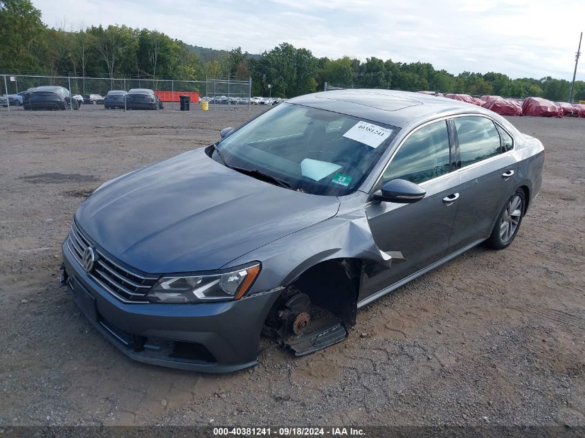 2018 VOLKSWAGEN PASSAT 2.0T SE - 1VWBA7A32JC011179