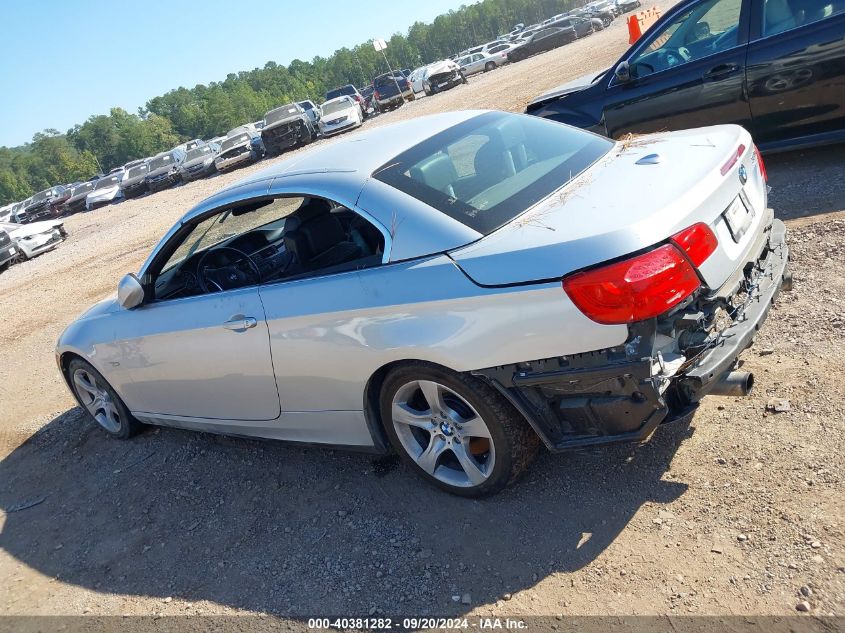 2011 BMW 335I VIN: WBADX7C58BE581313 Lot: 40381282