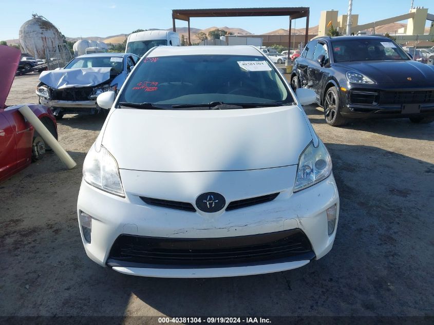 2015 Toyota Prius Two VIN: JTDKN3DU4F1985950 Lot: 40381304