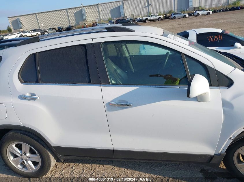 2017 Chevrolet Trax 1Lt VIN: 3GNCJLSB7HL287255 Lot: 40381319