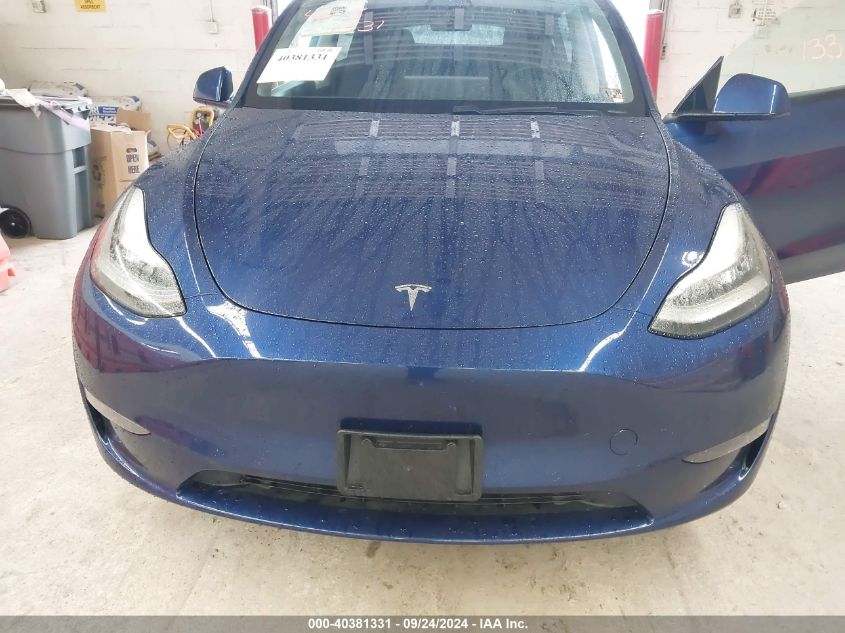 2020 Tesla Model Y Long Range Dual Motor All-Wheel Drive VIN: 5YJYGDEE9LF038228 Lot: 40381331