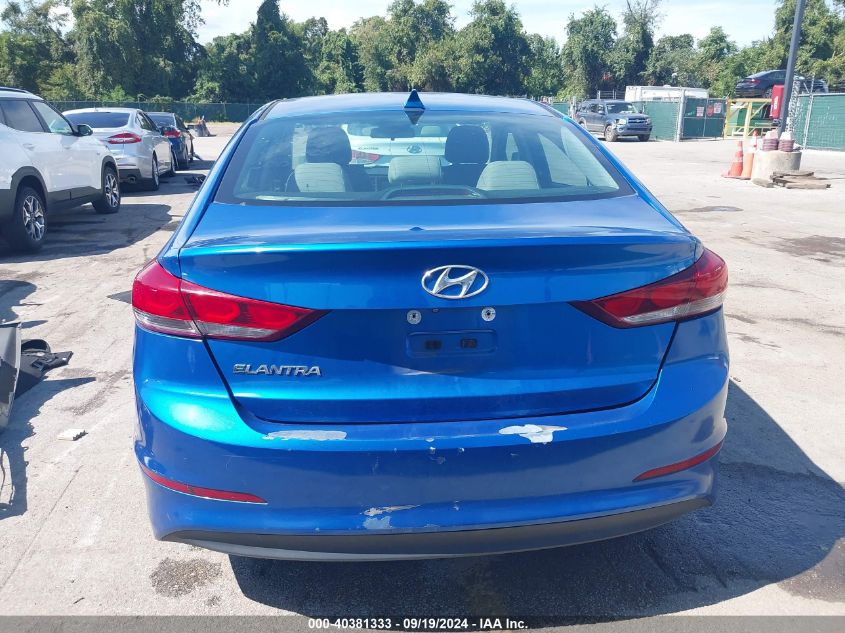 2017 Hyundai Elantra Se VIN: 5NPD84LF4HH010806 Lot: 40381333