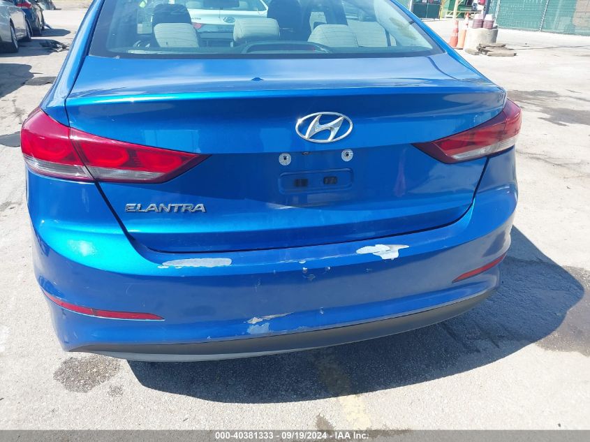 2017 Hyundai Elantra Se VIN: 5NPD84LF4HH010806 Lot: 40381333