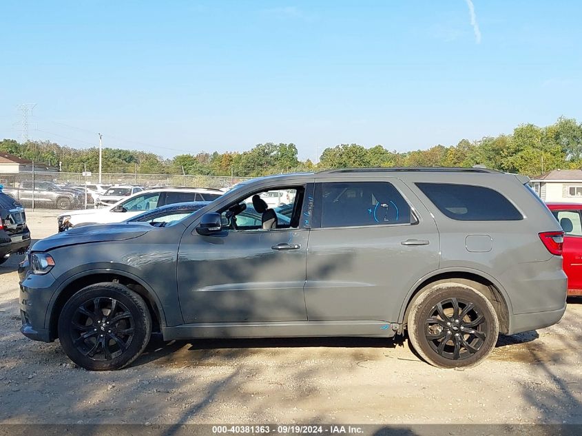 2019 Dodge Durango Gt Plus Awd VIN: 1C4RDJDG1KC605607 Lot: 40381363