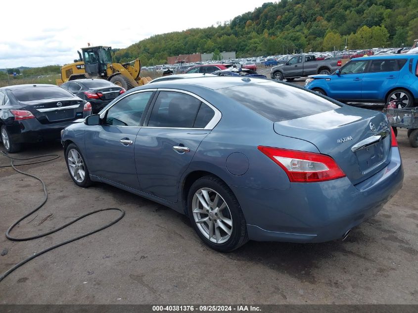 2011 Nissan Maxima 3.5 Sv VIN: 1N4AA5AP2BC844462 Lot: 40381376