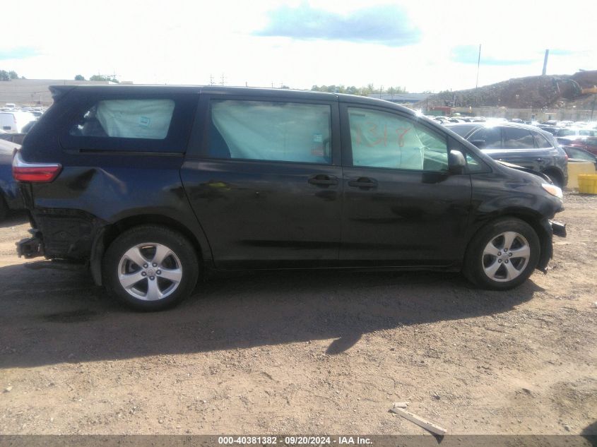 2015 Toyota Sienna L 7 Passenger VIN: 5TDZK3DC5FS533328 Lot: 40381382