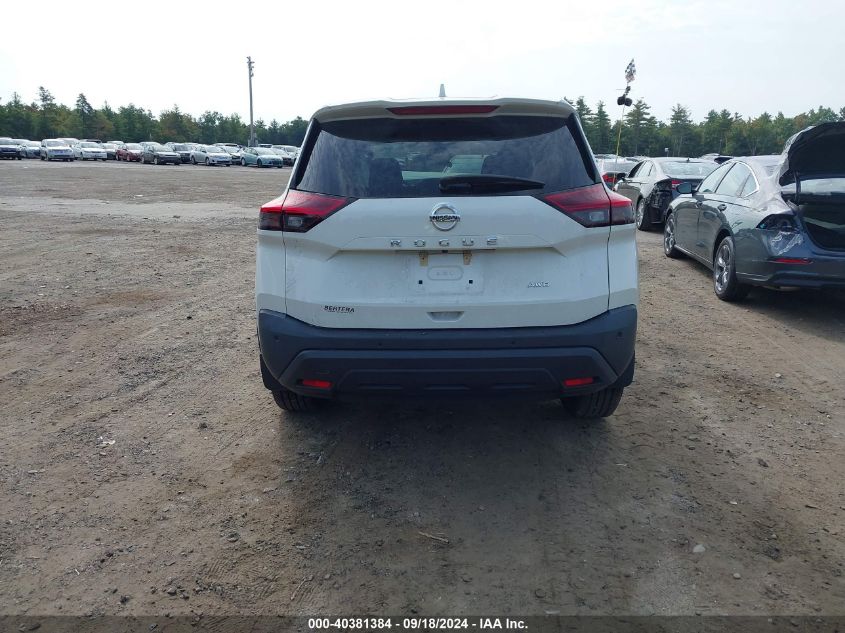 2021 Nissan Rogue S Intelligent Awd VIN: 5N1AT3ABXMC698811 Lot: 40381384