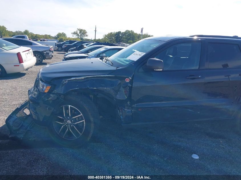 2018 Jeep Grand Cherokee Trailhawk 4X4 VIN: 1C4RJFLG7JC218632 Lot: 40381385