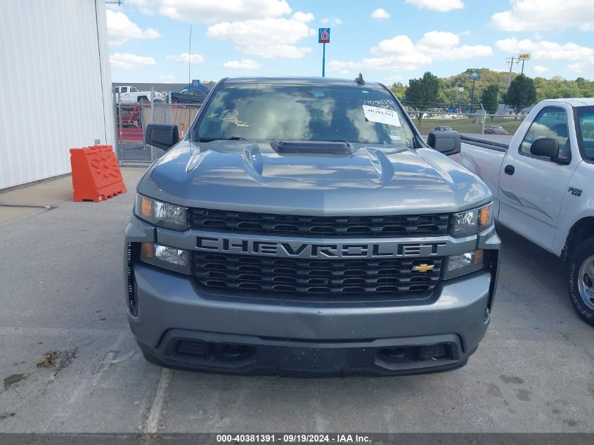 2019 Chevrolet Silverado 1500 Custom VIN: 1GCRWBEH8KZ389128 Lot: 40381391