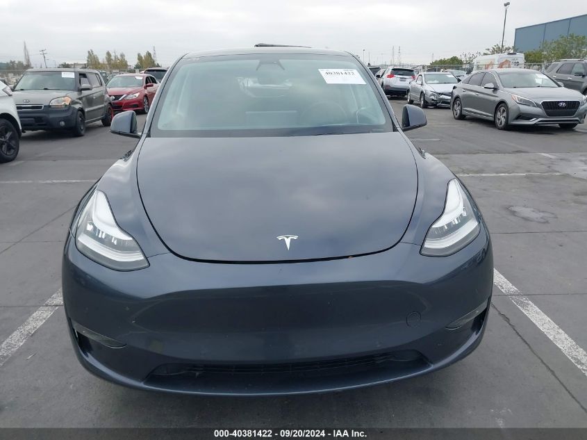 2020 Tesla Model Y VIN: 5YJYGDEE1LF050275 Lot: 40575151