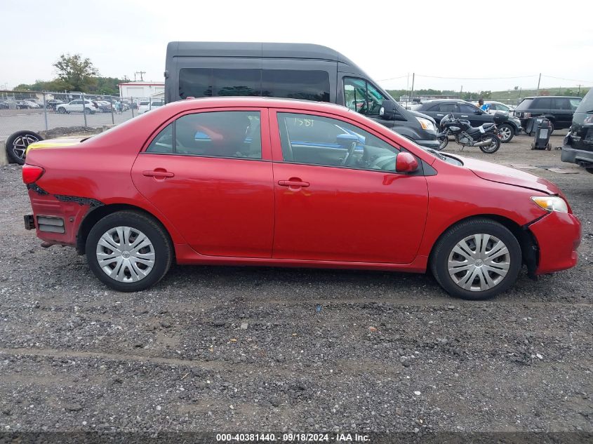 2010 Toyota Corolla Le VIN: 2T1BU4EE5AC378587 Lot: 40381440