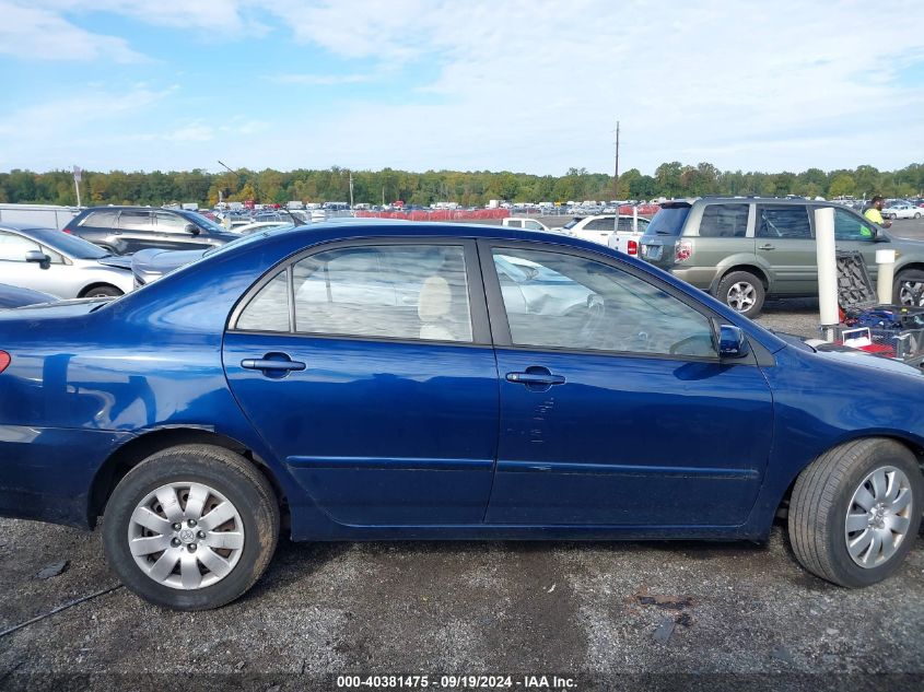 2003 Toyota Corolla Le VIN: JTDBR32E130044988 Lot: 40381475