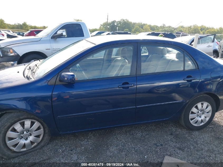 2003 Toyota Corolla Le VIN: JTDBR32E130044988 Lot: 40381475