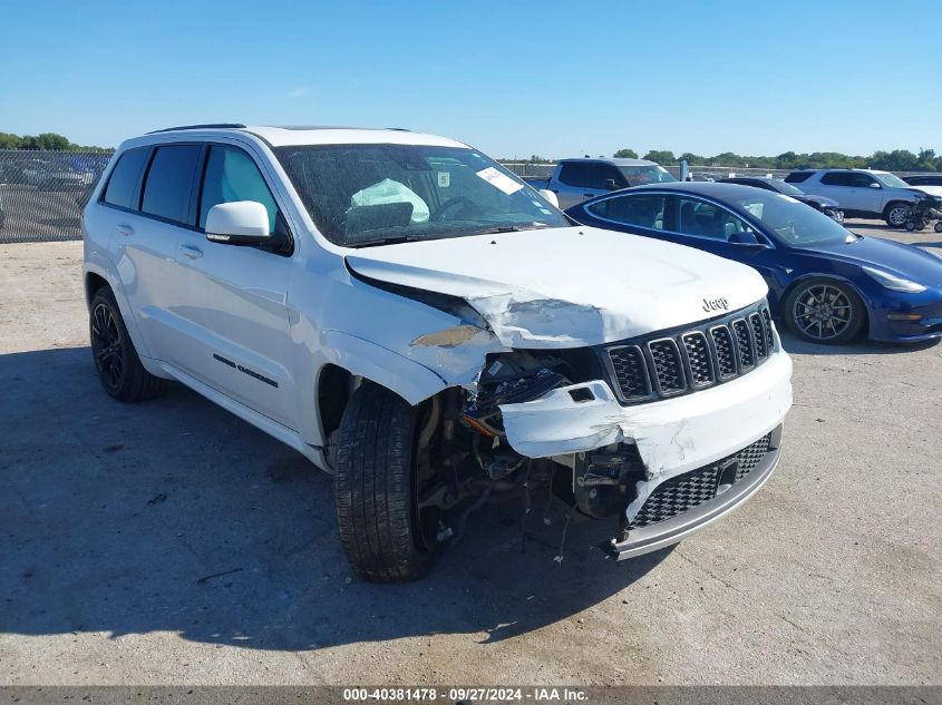 2019 Jeep Grand Cherokee High Altitude 4X2 VIN: 1C4RJECGXKC752199 Lot: 40381478