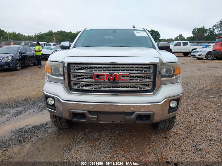 2014 GMC Sierra 1500 Slt VIN: 1GTV2VEC0EZ314458 Lot: 40381480