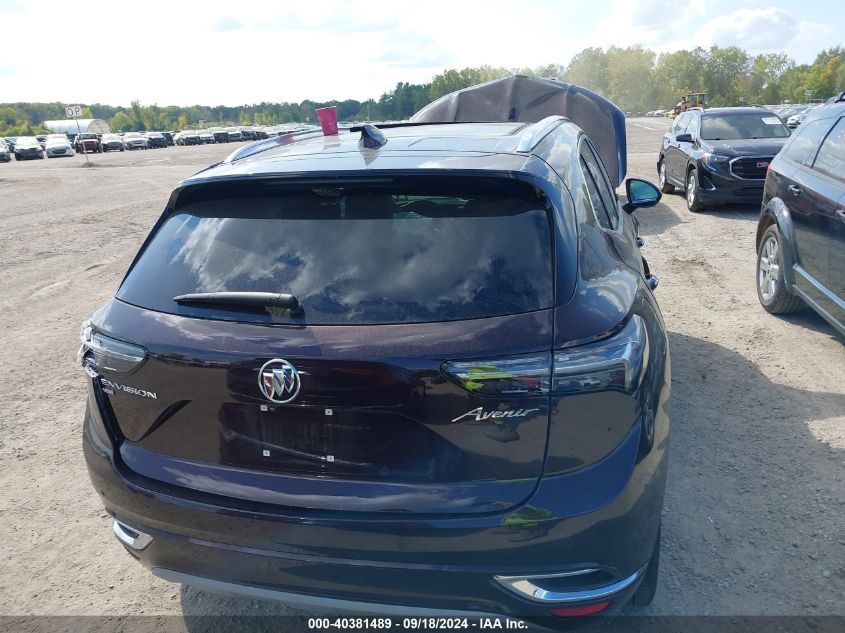 2023 Buick Envision Avenir Awd VIN: LRBFZSR48PD158394 Lot: 40381489