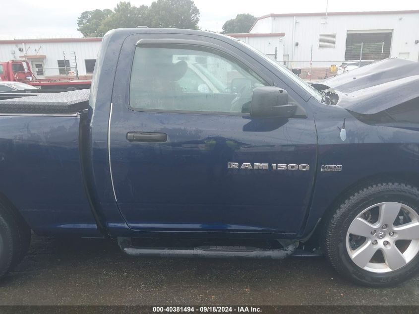 2012 Ram 1500 St VIN: 3C6JD6ATXCG277024 Lot: 40381494