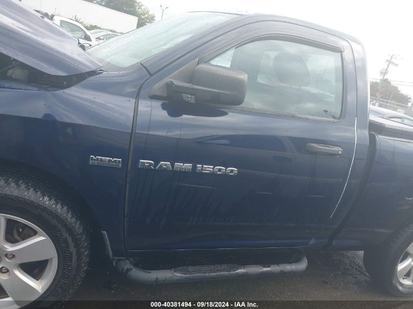 2012 Ram 1500 St VIN: 3C6JD6ATXCG277024 Lot: 40381494