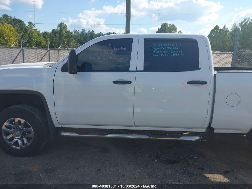 2018 GMC Sierra 2500Hd VIN: 1GT12REG8JF198138 Lot: 40381501