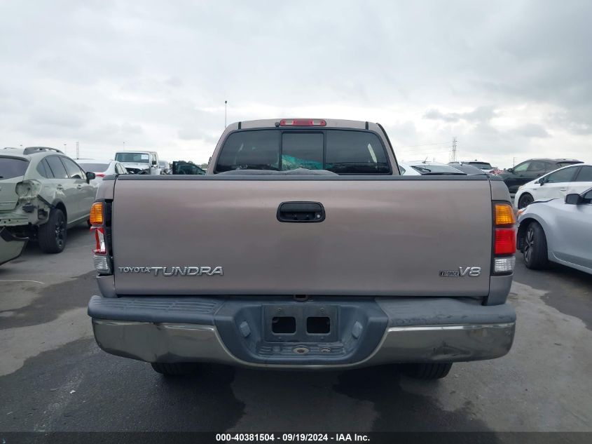 2001 Toyota Tundra Ltd V8 VIN: 5TBRT38191S128886 Lot: 40381504