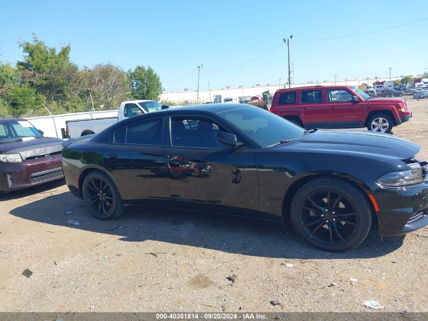 2016 Dodge Charger Sxt VIN: 2C3CDXHG8GH165154 Lot: 40381514