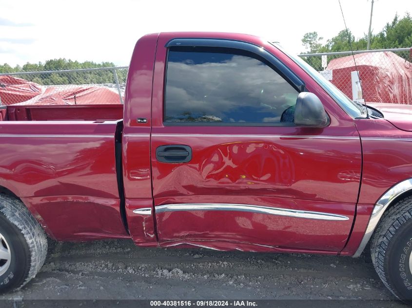 2004 GMC Sierra 1500 Sle VIN: 1GTEC14V64Z194267 Lot: 40381516