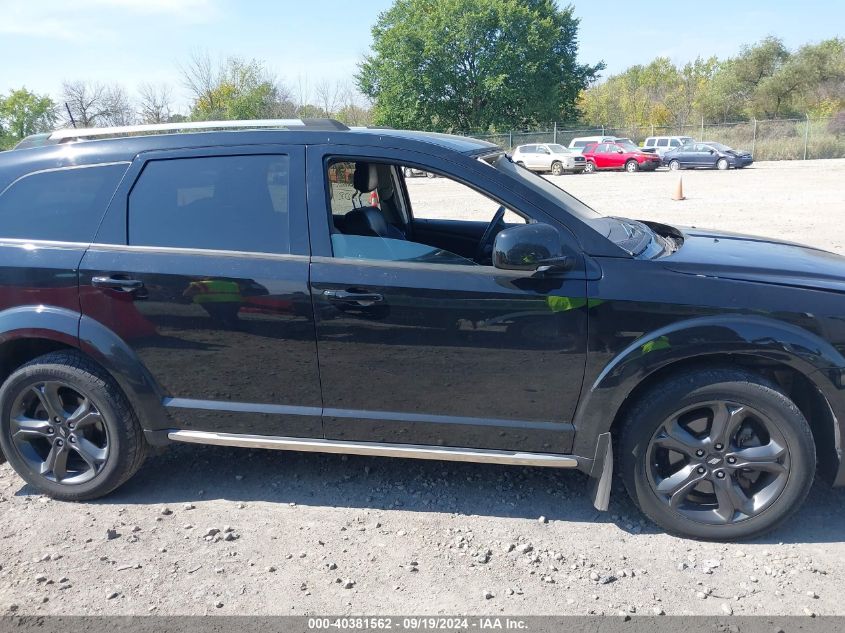 2018 Dodge Journey Crossroad Awd VIN: 3C4PDDGG8JT450495 Lot: 40381562