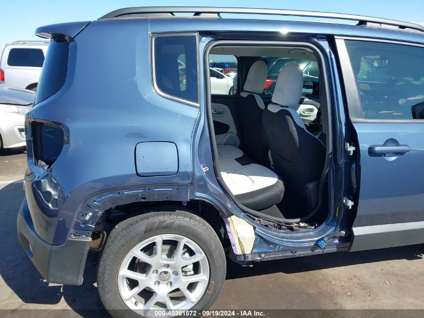 2020 Jeep Renegade Latitude Fwd VIN: ZACNJABB2LPM01231 Lot: 40381572