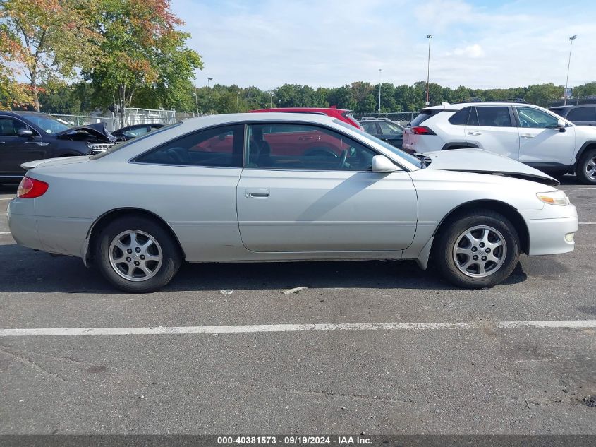 2002 Toyota Camry Solara Se VIN: 2T1CE22P92C016596 Lot: 40381573